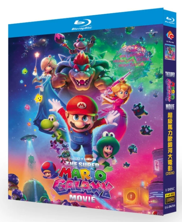 Blu-ray】『ザ・スーパーマリオギャラクシー・ムービー（The Super